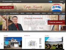 Tablet Screenshot of equipekennedy.com